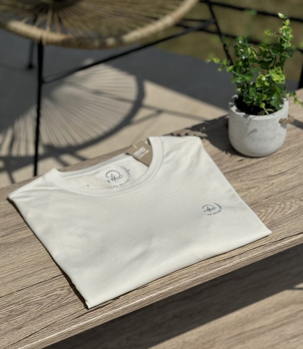 Tshirt Crème Beige Logo Complet